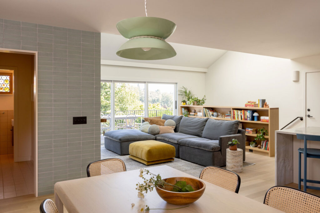 Living Room in Seattle House by Best Practice Architecture