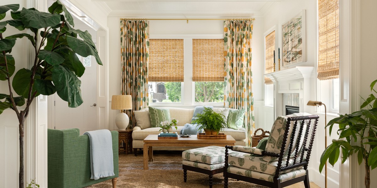 Living Room in Sherman Oaks House by Heath Interiors