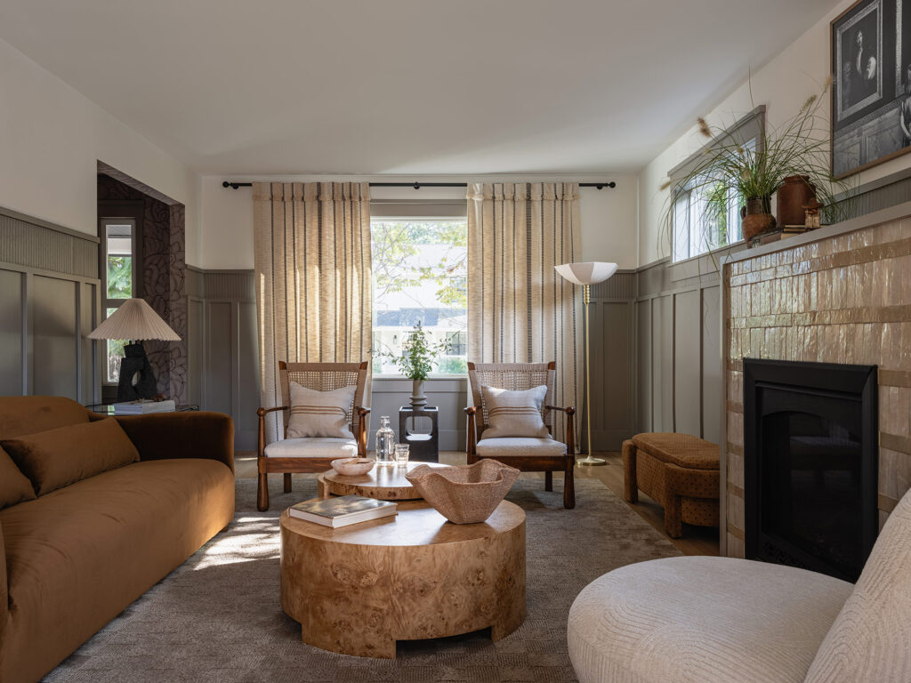 Living Room in Tacoma Home by Allison Lind