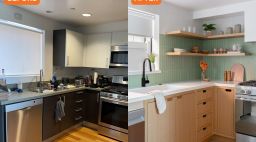 Before and After West Hollywood Kitchen by Lizzie Green