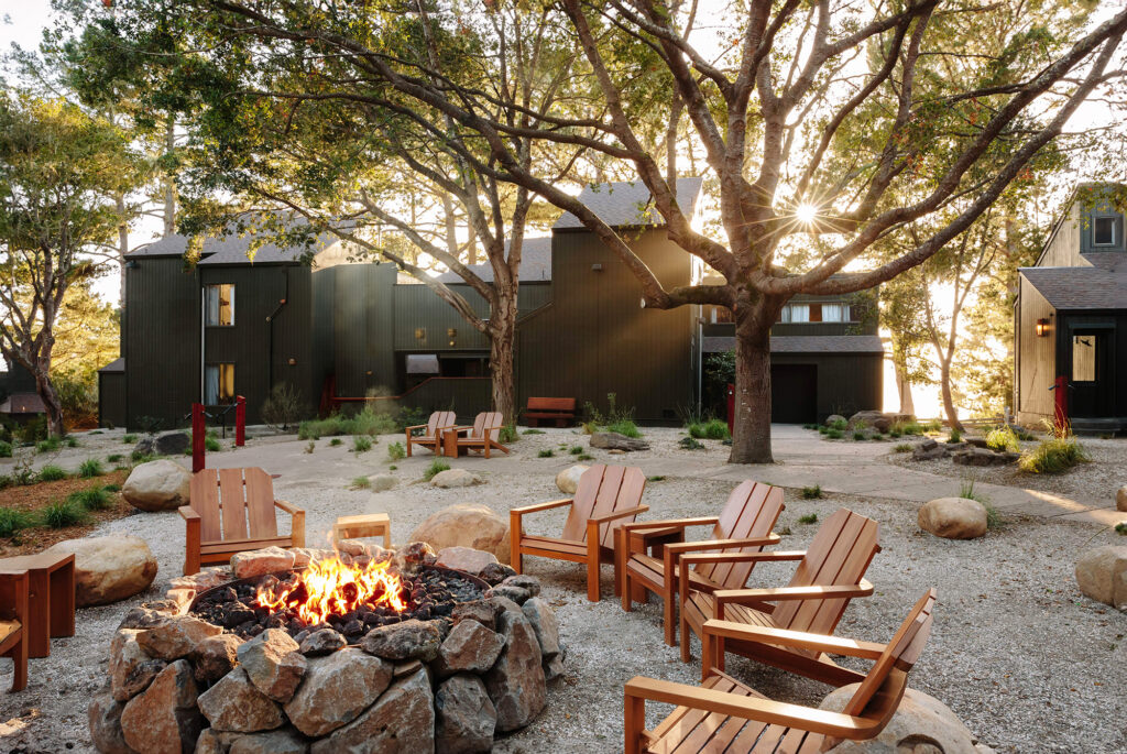 Lodge at Marconi Outdoor Courtyard