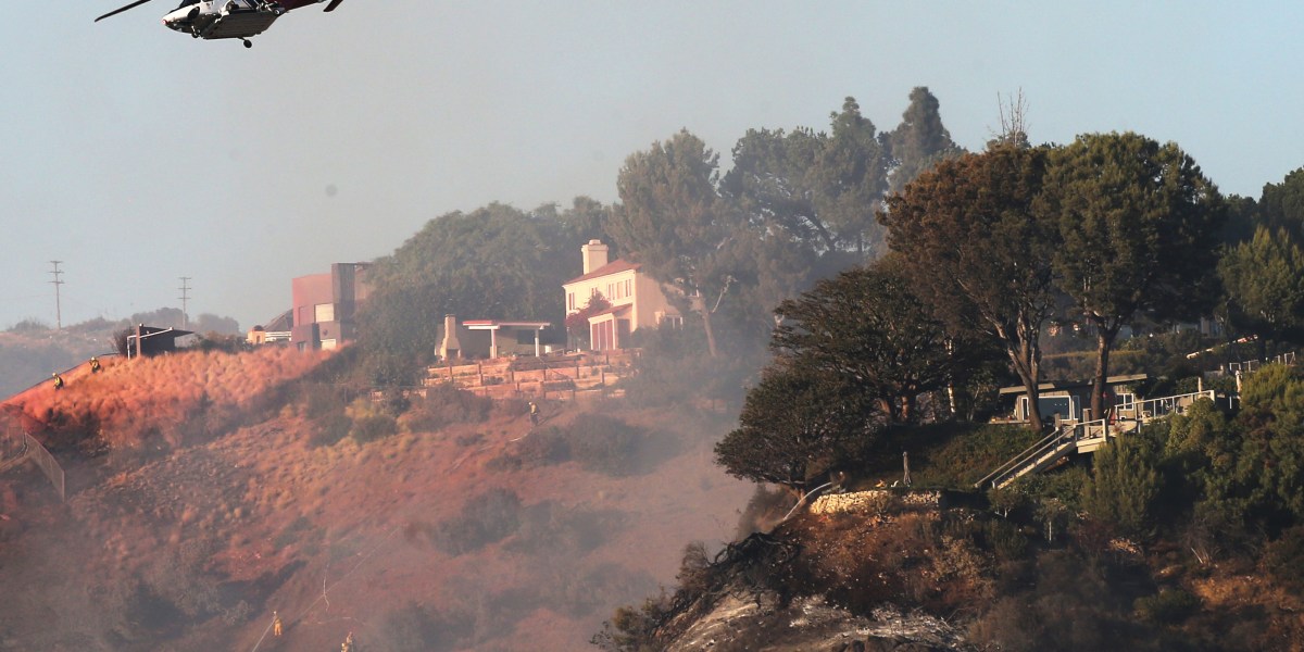 Firefighting Helicopter