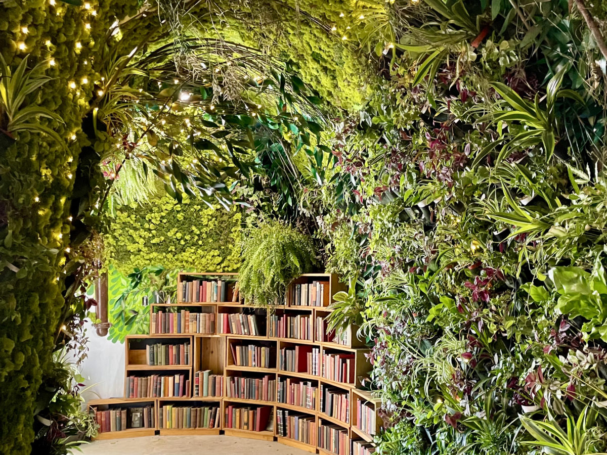 Garden and Bookstore