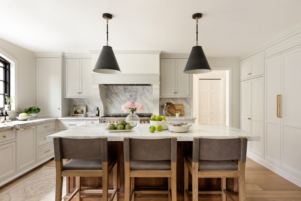 Marble Kitchen Island by Stacy Becker