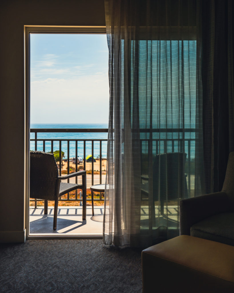 cape rey marina del rey room beach view