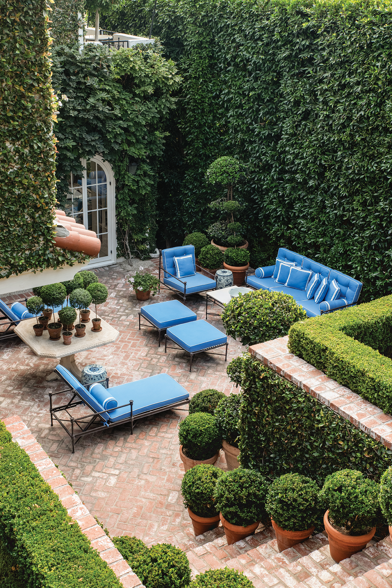 Mark D. Sikes Courtyard Garden