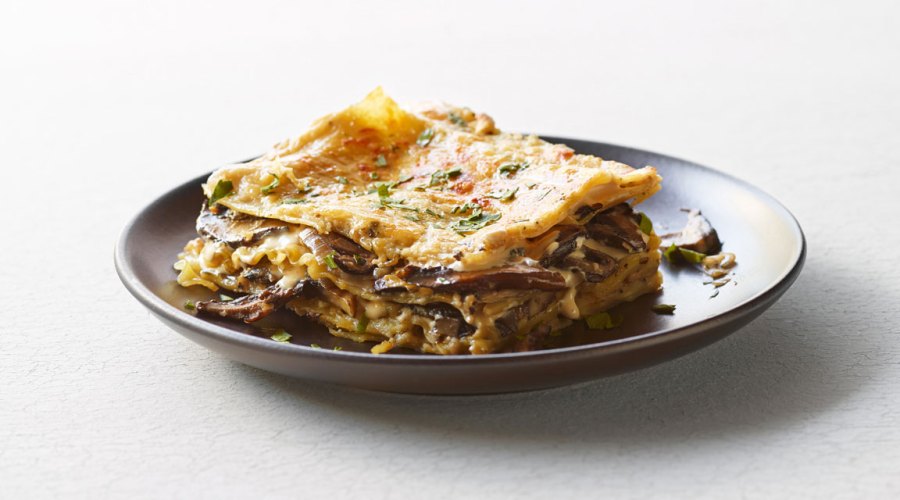 Mushroom and Fresh Herb Lasagna