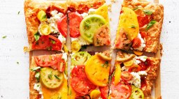 Tomato, Prosciutto, and Ricotta Tart