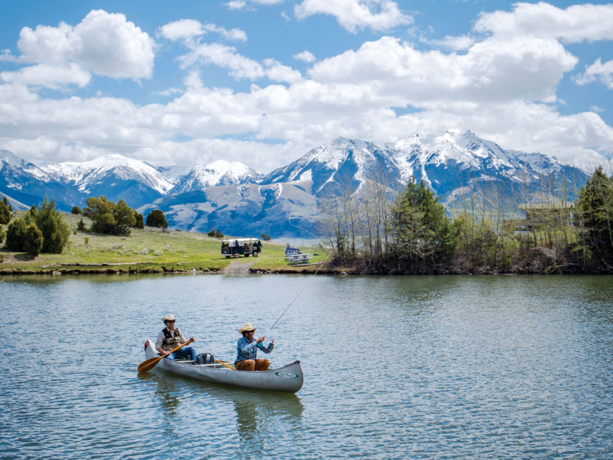 Eduardo and Eugenio Garcia Fish at Story Ranch
