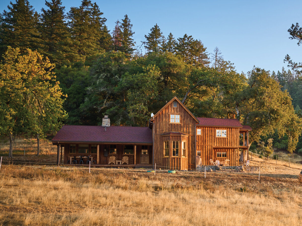 Mendocino Ranch Cabin Exterior