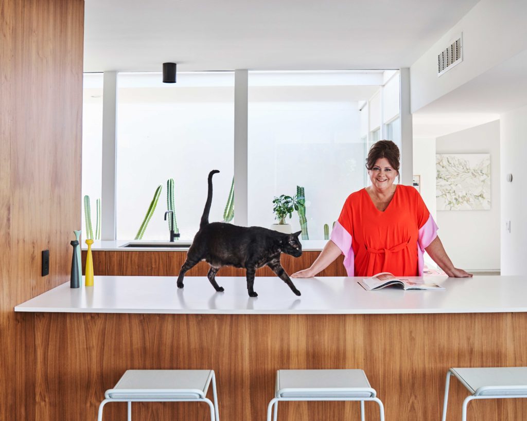 Karlyn Neel and Her Cat Eames