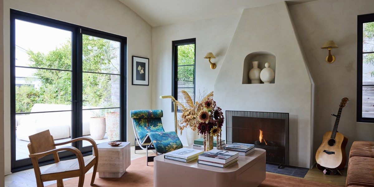 Venice Front Room Fireplace