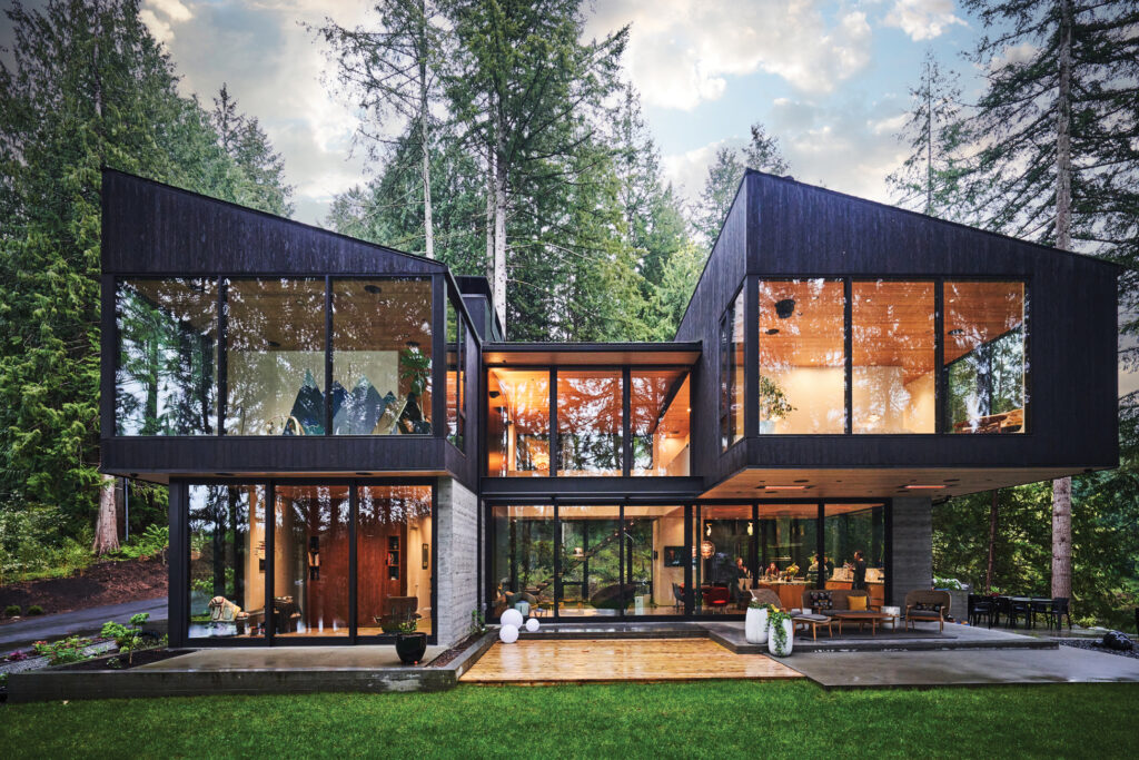 Minecraft House Exterior Rear