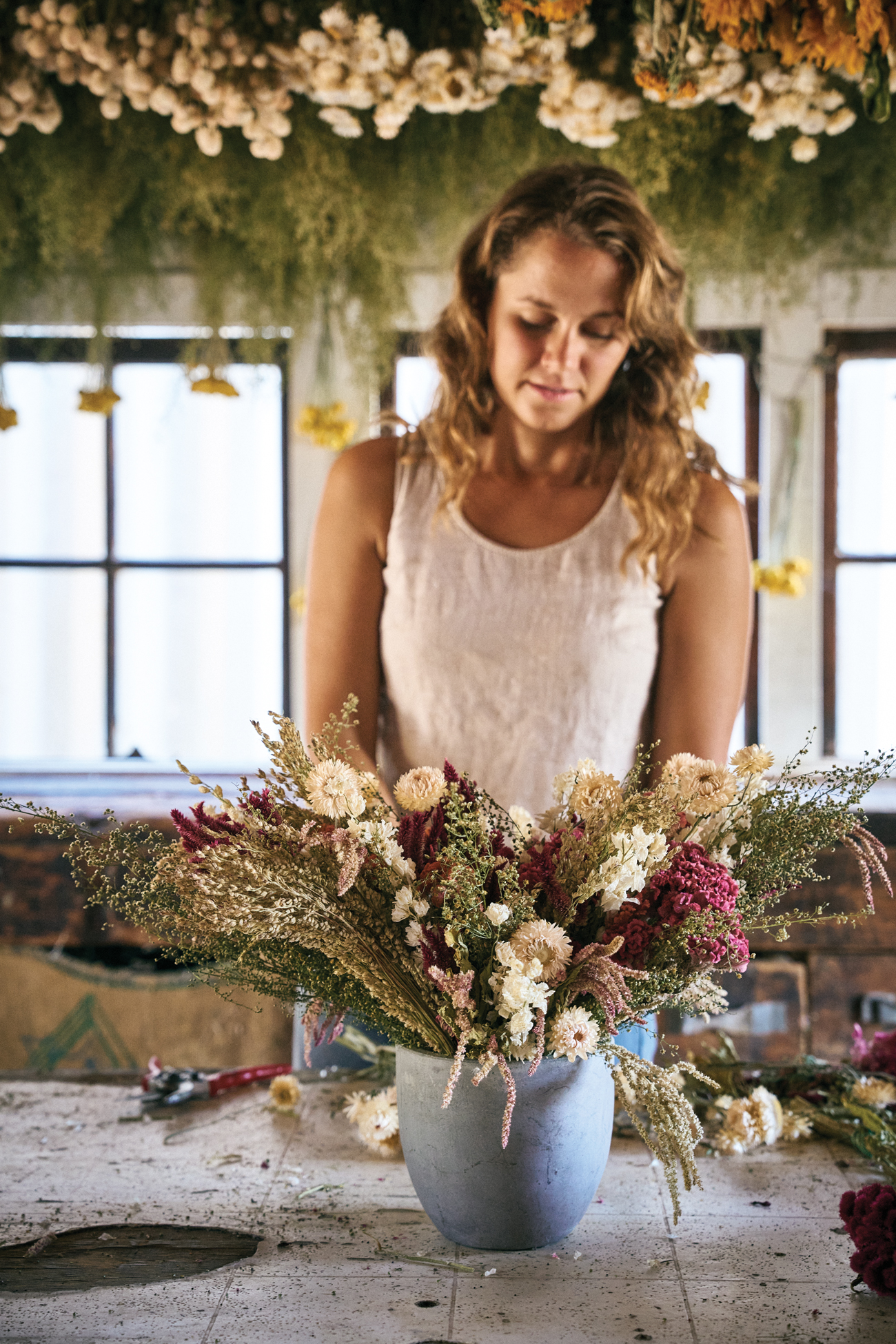 Muller Full Belly Farm Dried Flower Arranging