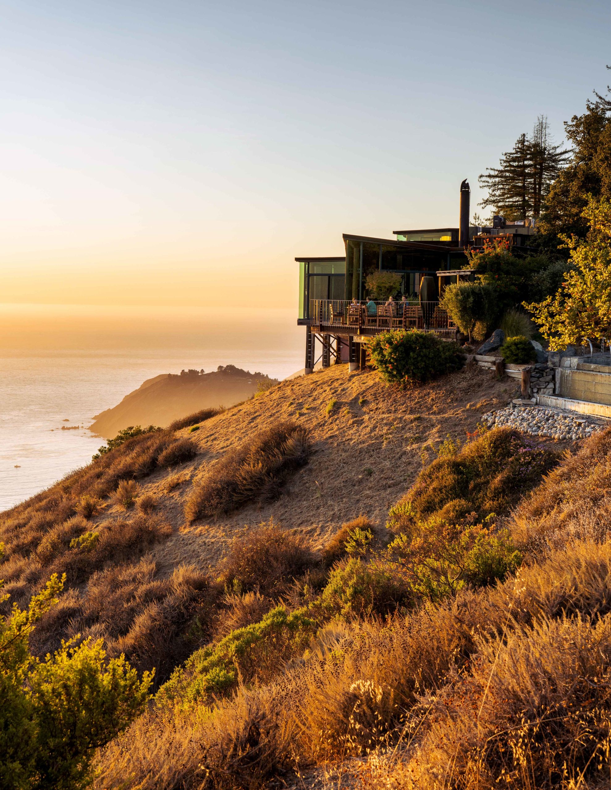 Sierra Mar at Sunset