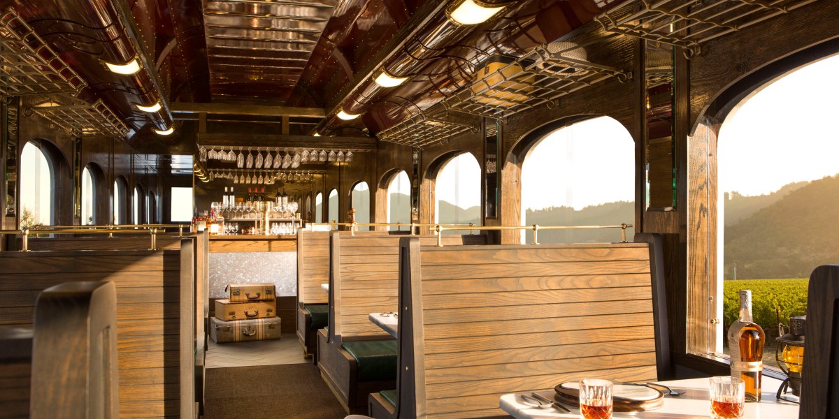 Napa Valley Wine Train, Napa, California (Courtesy of the Napa Valley Wine Train)