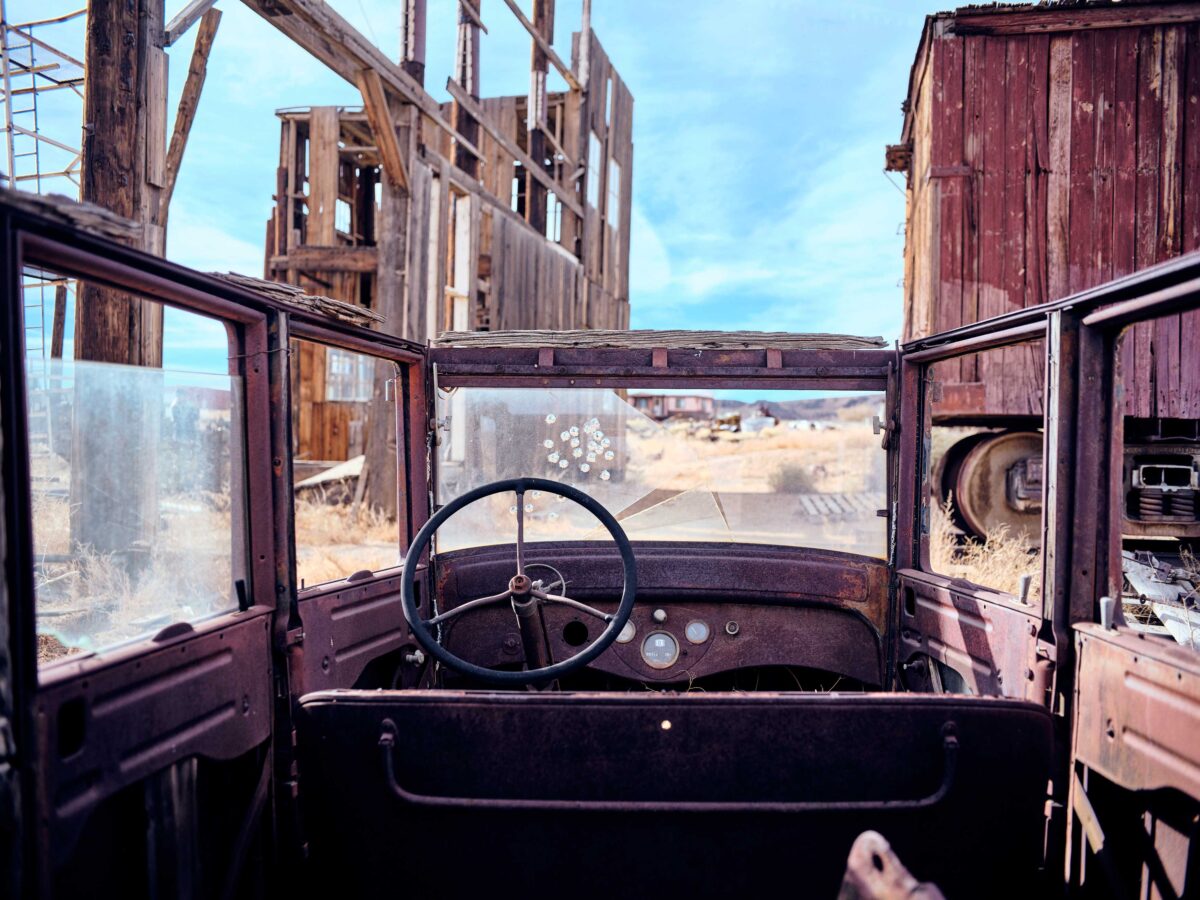 Goldfields Abandoned Car