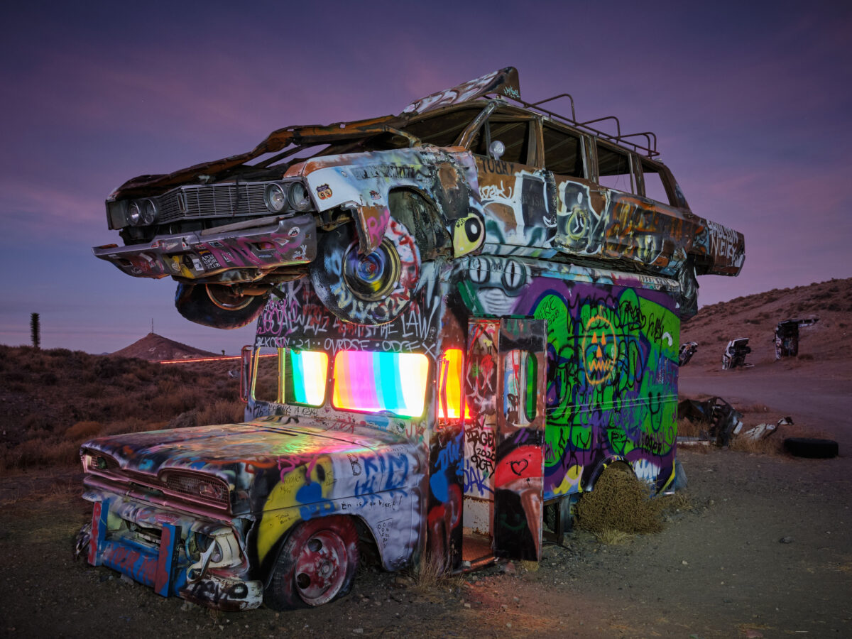 International Car Museum Night Photography