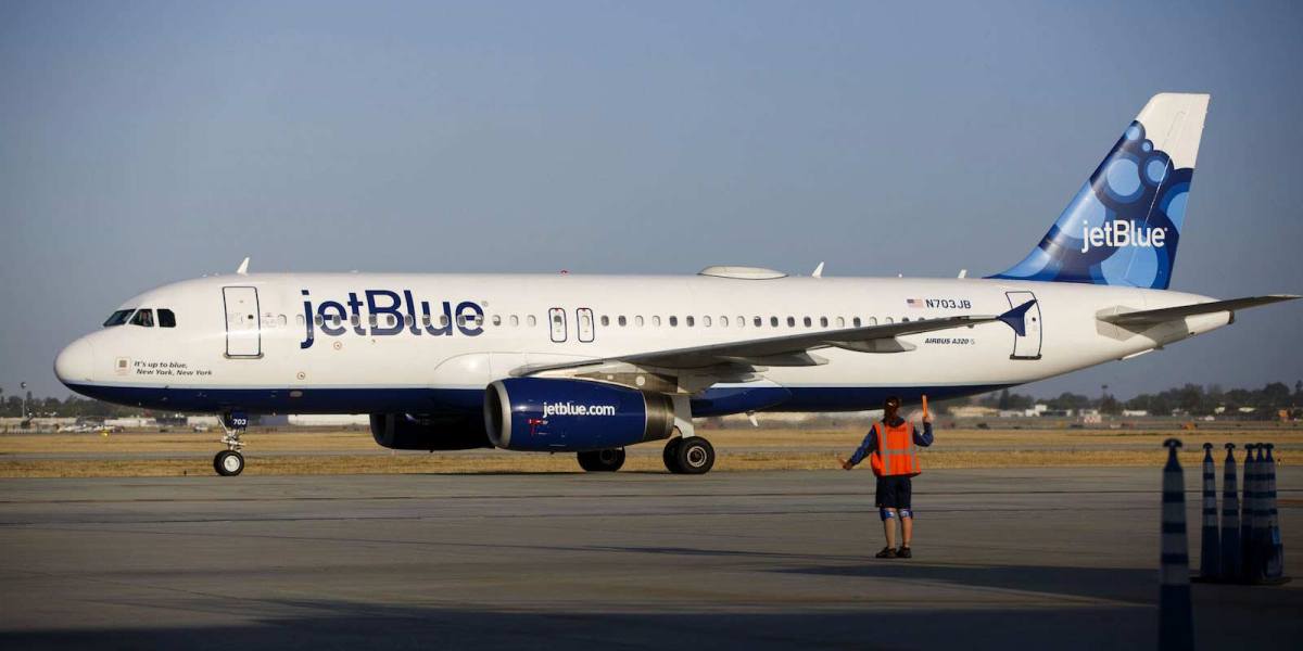 JetBlue on Tarmac