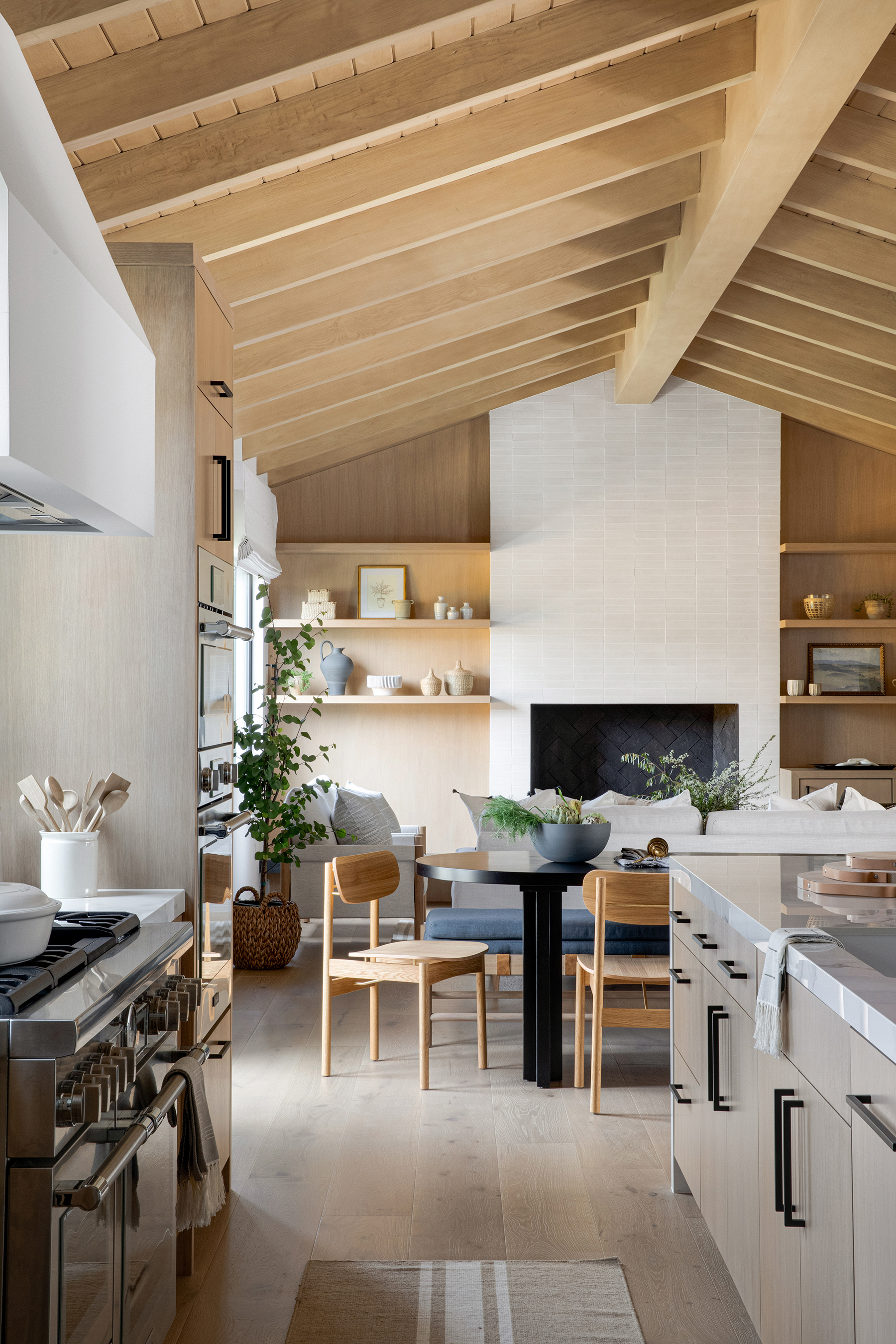 Newport Nordic Dining Living Area by Lindye Galloway