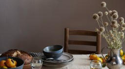 Ceramics tablescape decor