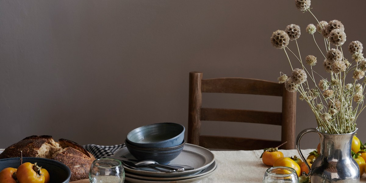 Ceramics tablescape decor