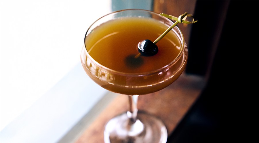 Marshall Manhattan Cocktail