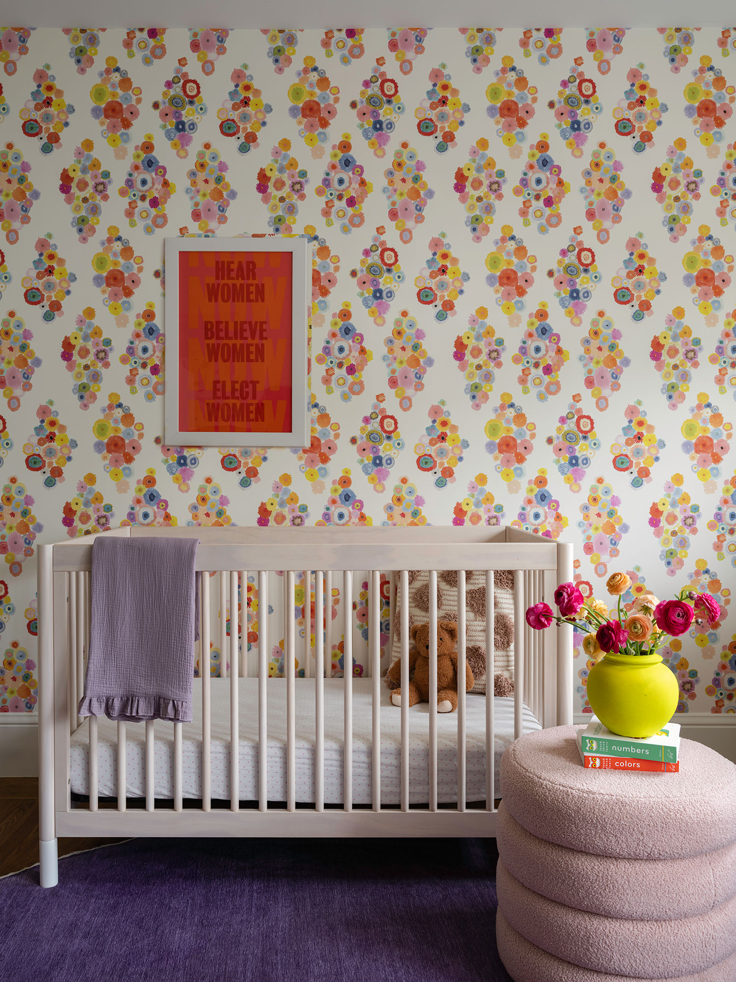 Nursery in Cole Valley Craftsman by Rachel Selding