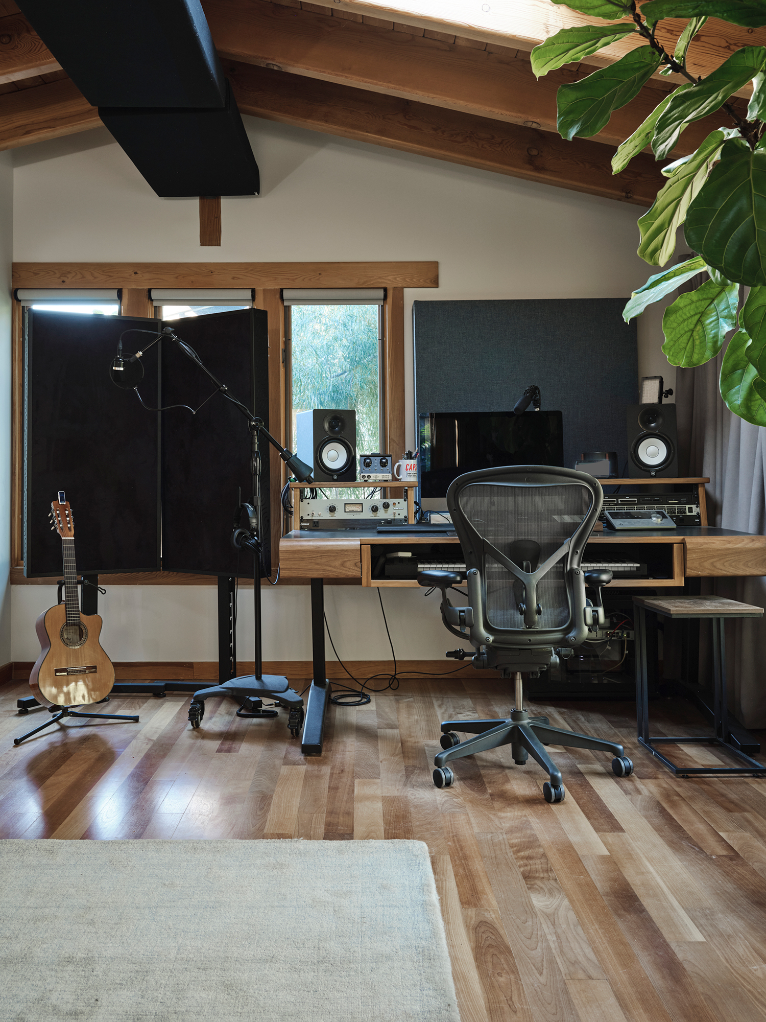 Office in Palisades Craftsman by Tanya Paz