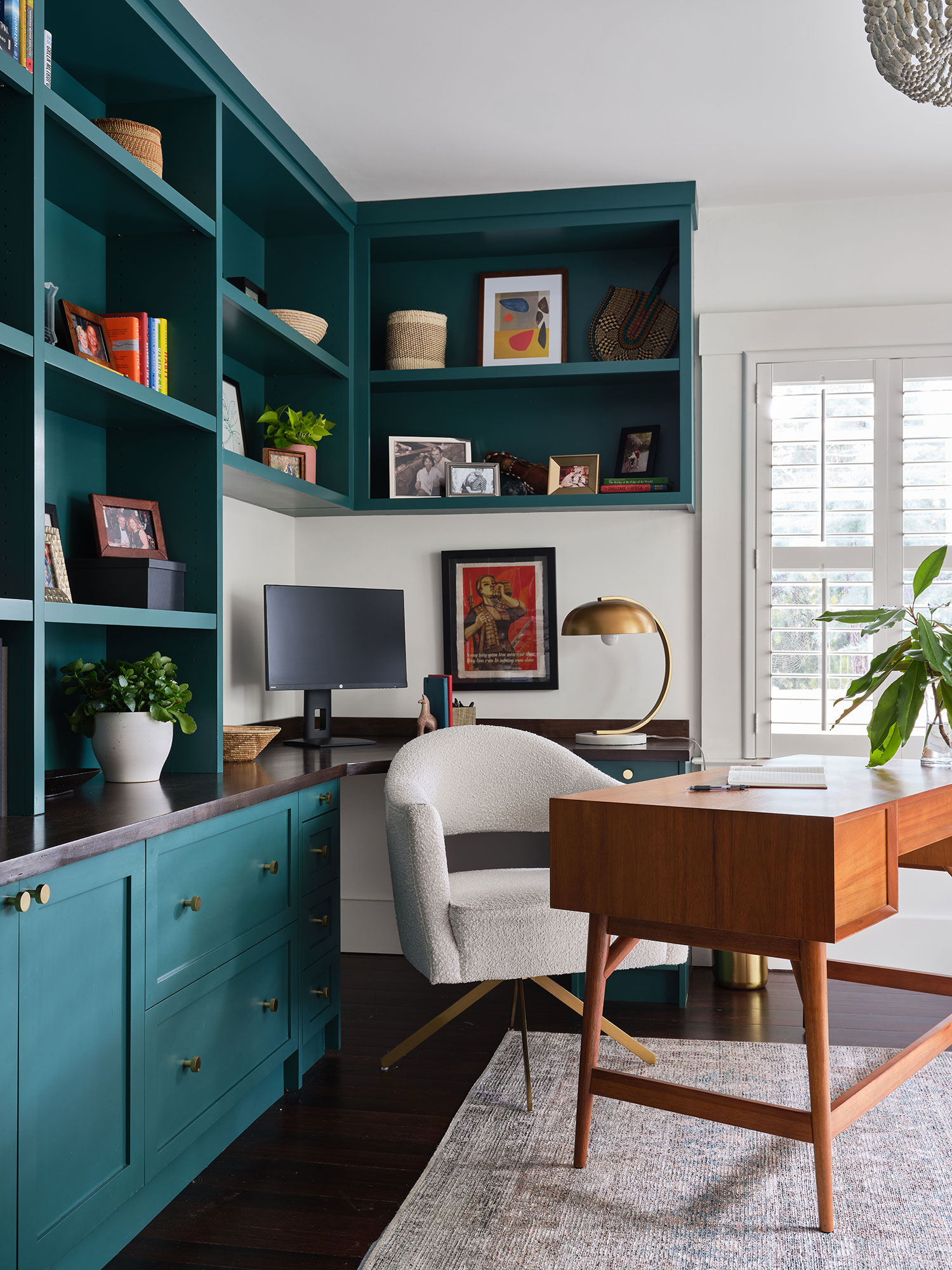 Office Shelves by JKB Home Design Julie Beuerlein