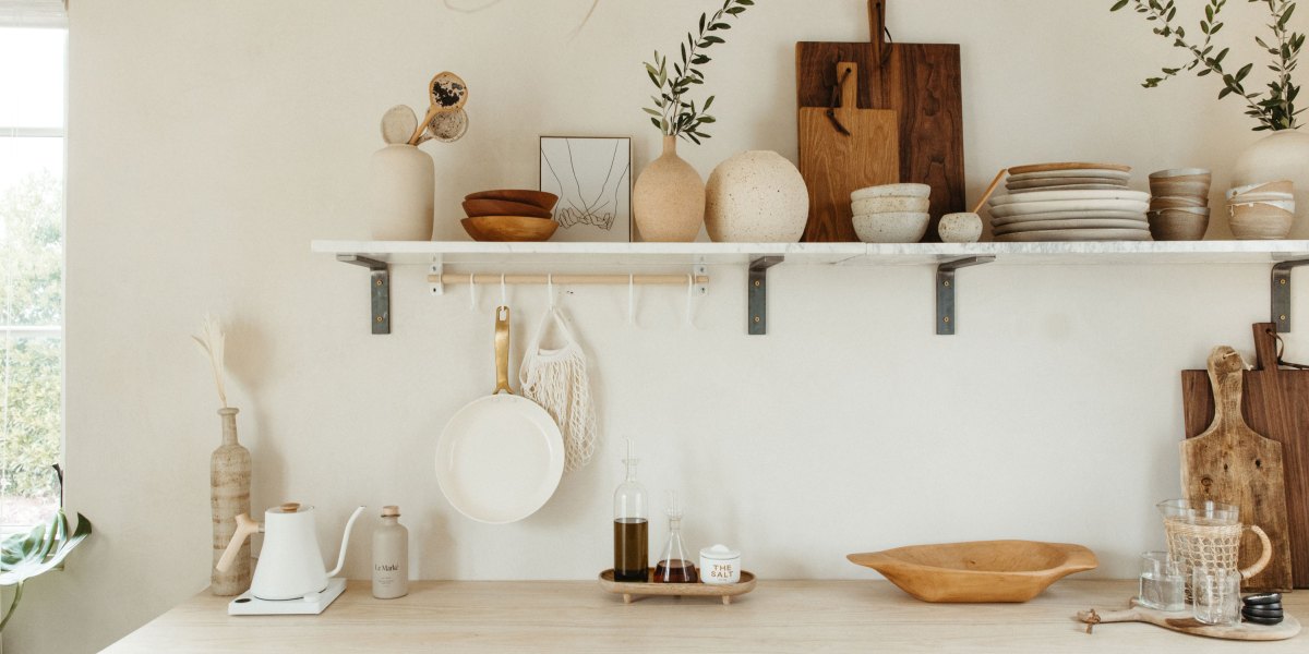 Kitchen Open Shelving