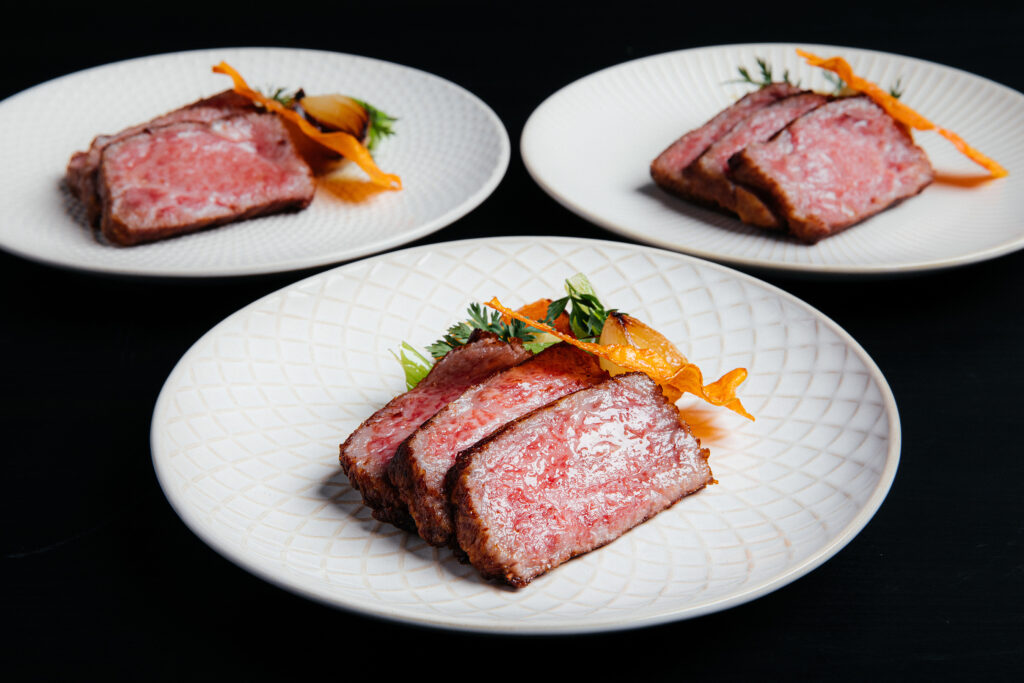 Wagyu Dish at Oscars