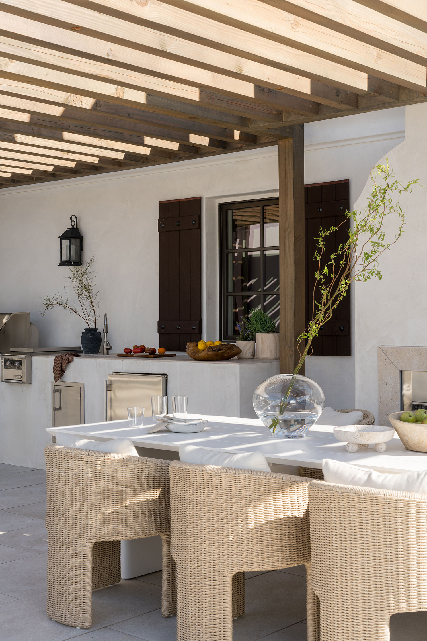 Outdoor Dining Christina Kelley Interiors