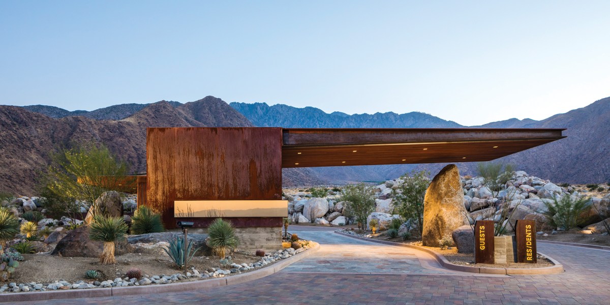 Desert Palisades Gatehouse