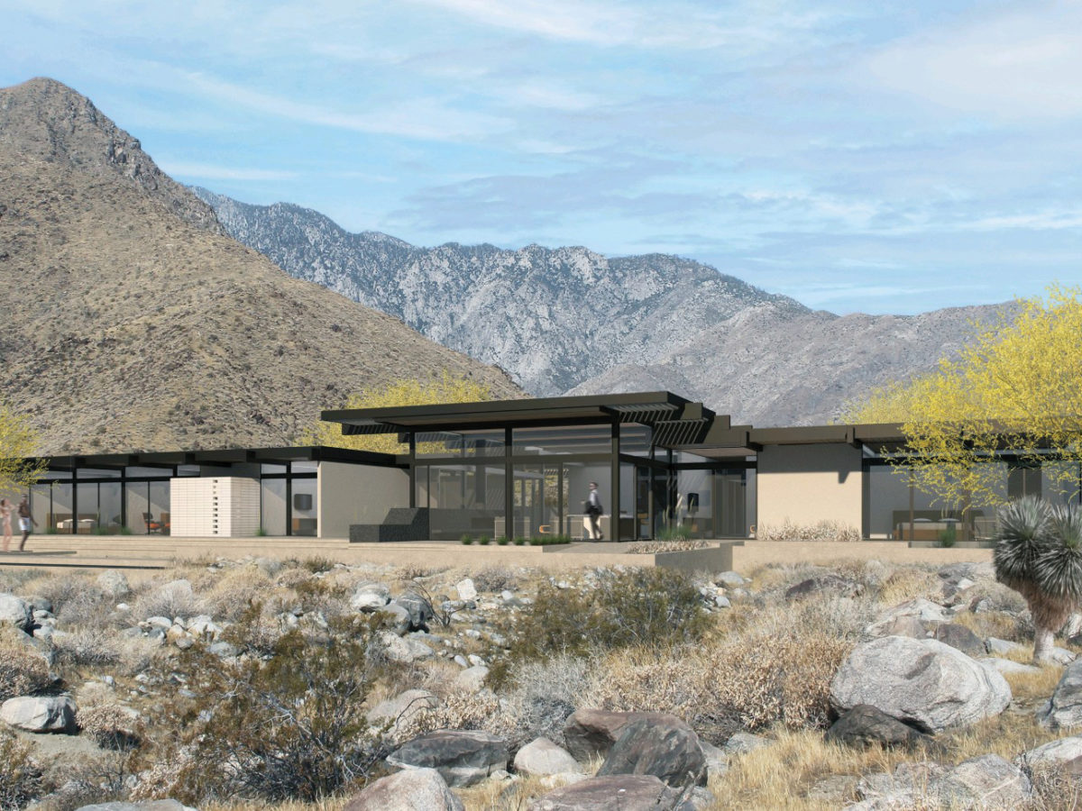 Desert Palisades Wexler Exterior Rendering