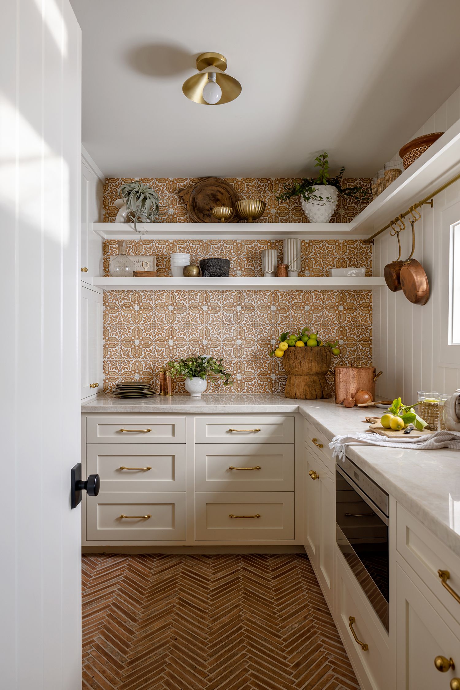 Pantry in Santa Barbara House by Madison Nicole Design