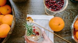 Holiday Bubbly Drinks