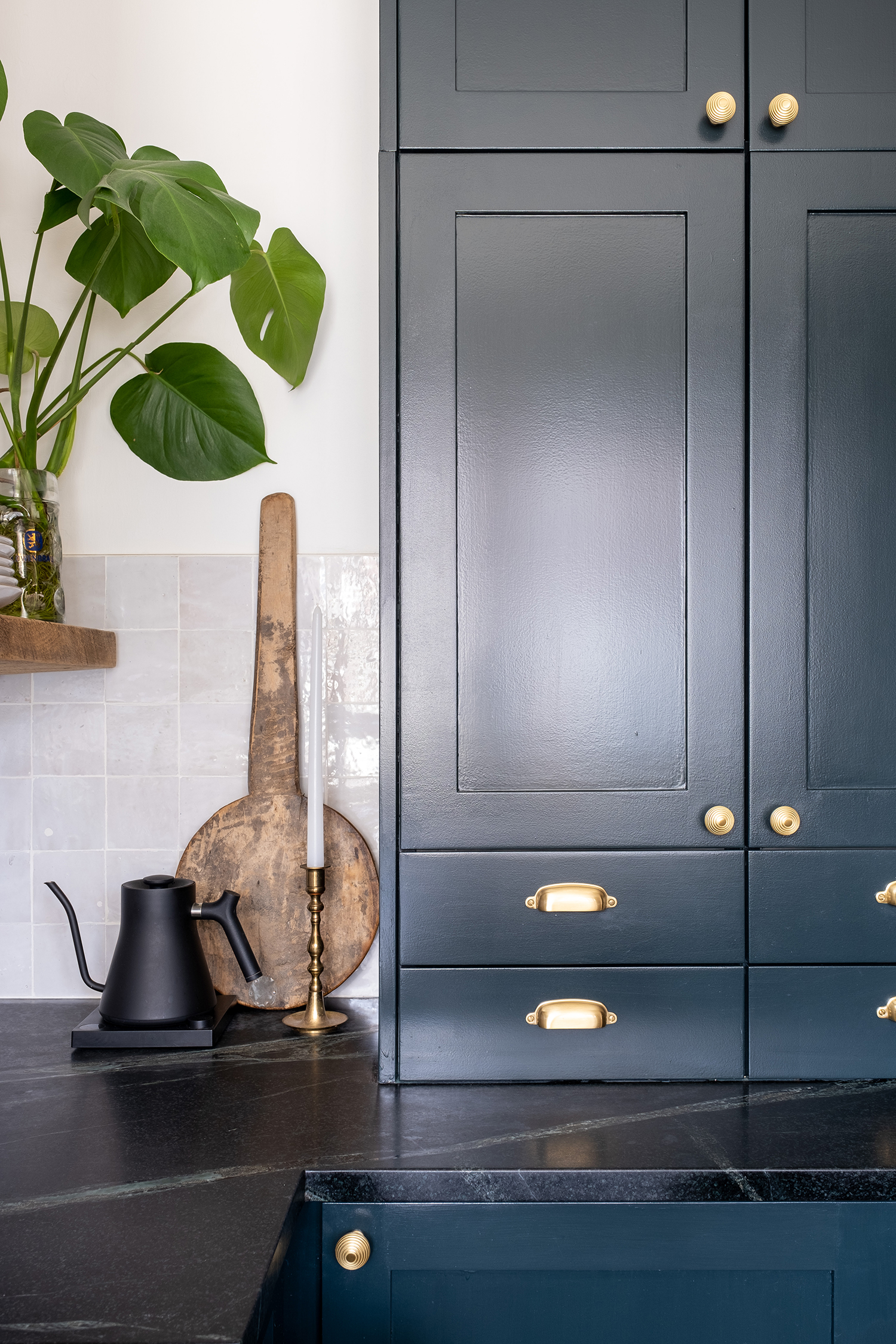 Pantry in Oakland Kitchen by Gina Rachelle Design