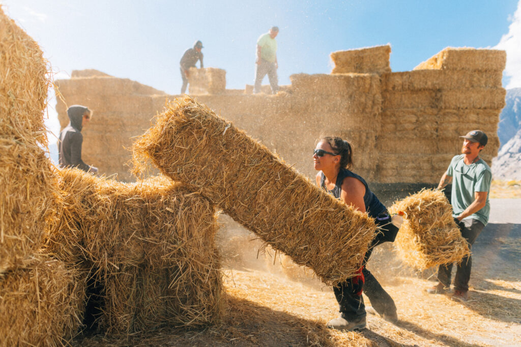 Home Grown Patagonia Films Straw Bales