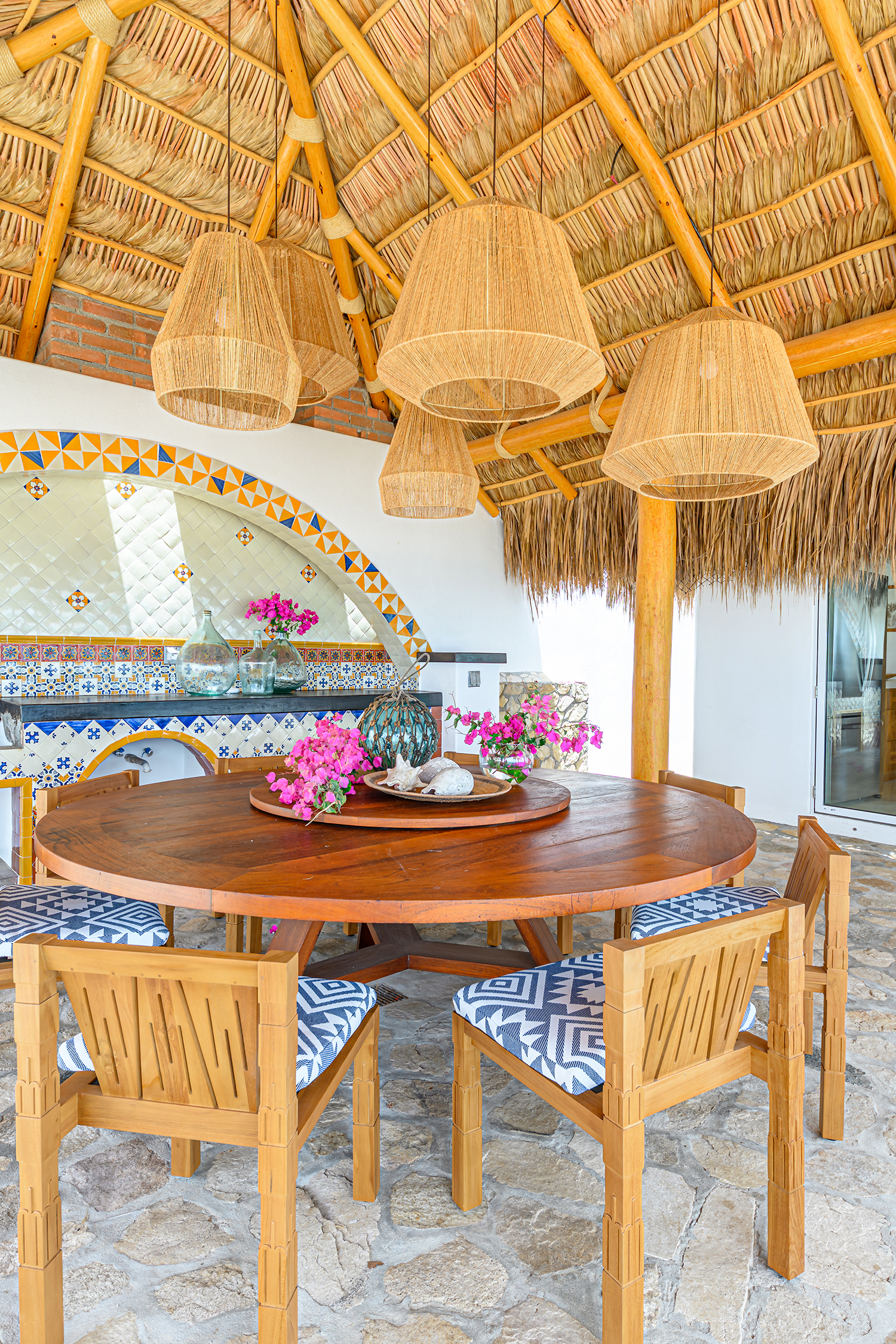 Patio in Baja House by Raili Clasen
