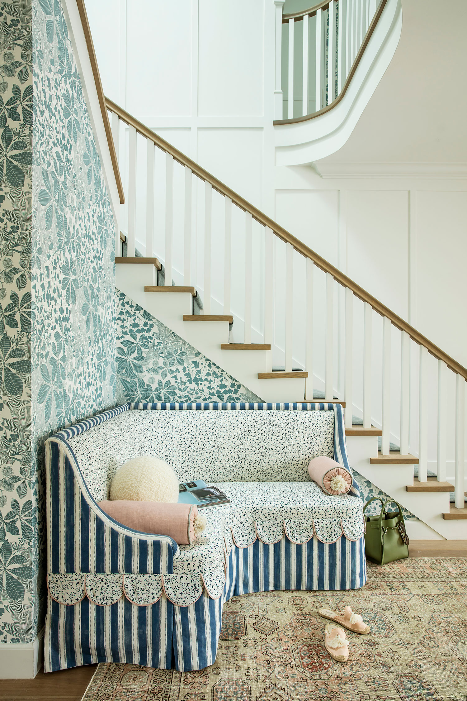 Patterned Staircase by Christine Markatos Lowe