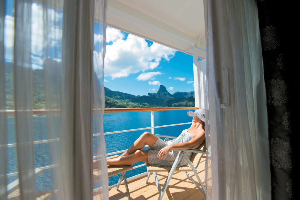 Paul Gauguin Cruises Suite Balcony