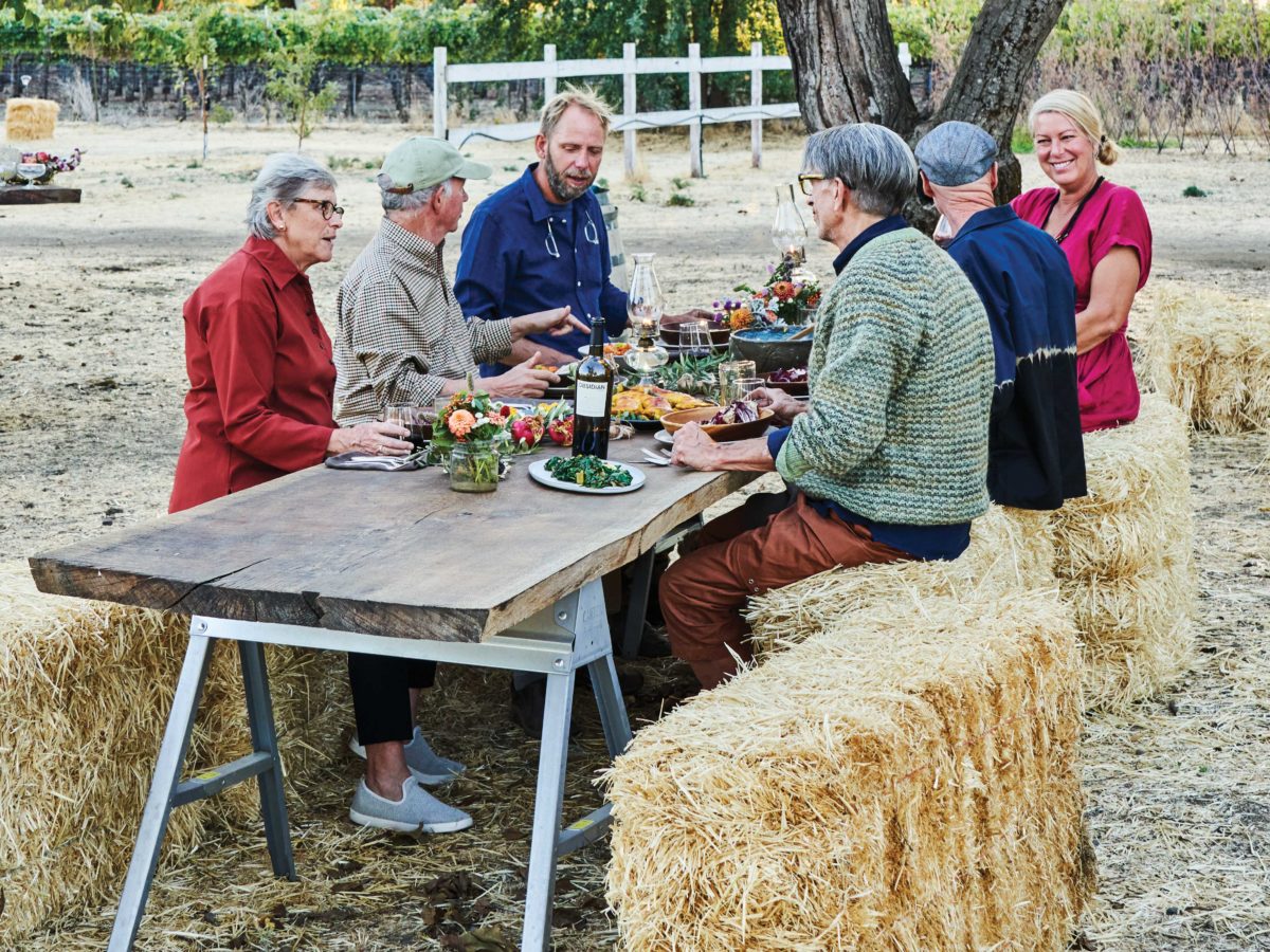 Peace and Plenty Saffron Farm Outdoor Feast