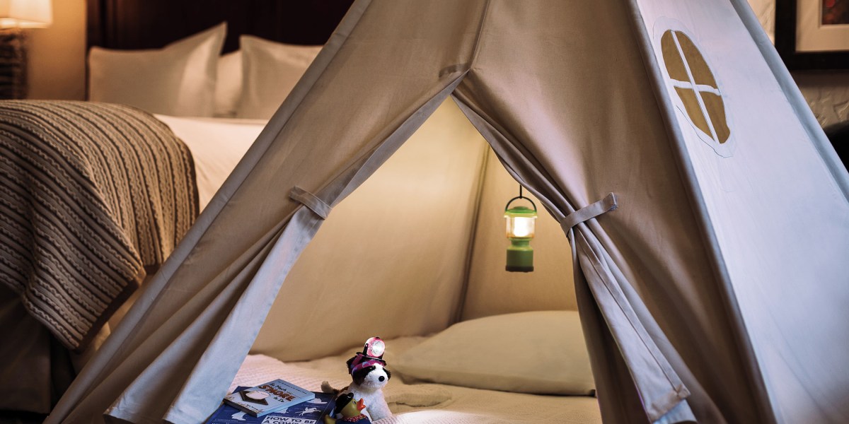 Dog Tipi at the Ritz