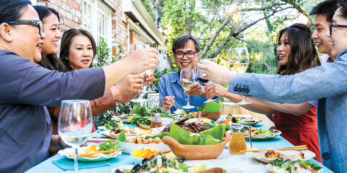Pham Family at the Holiday Table