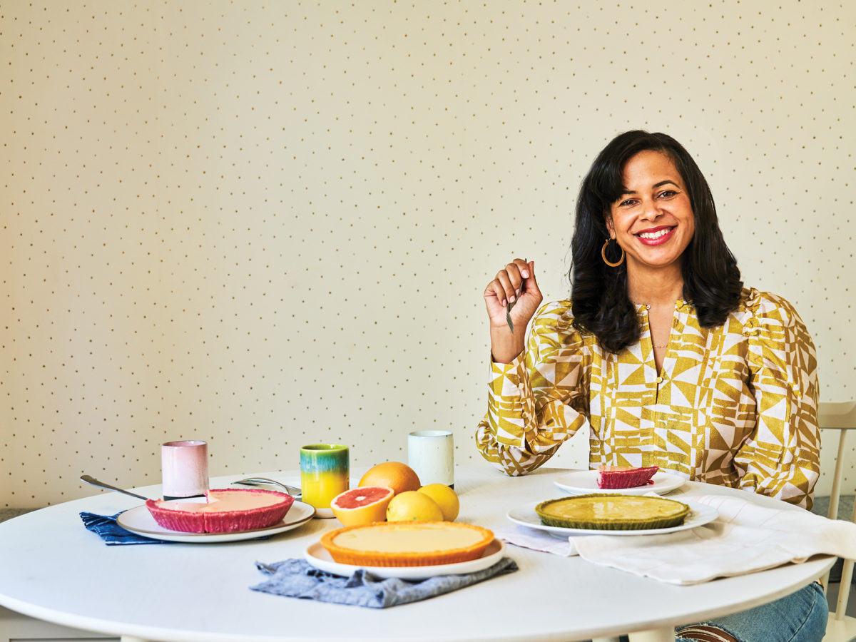 Jaynelle St. Jean with Pies