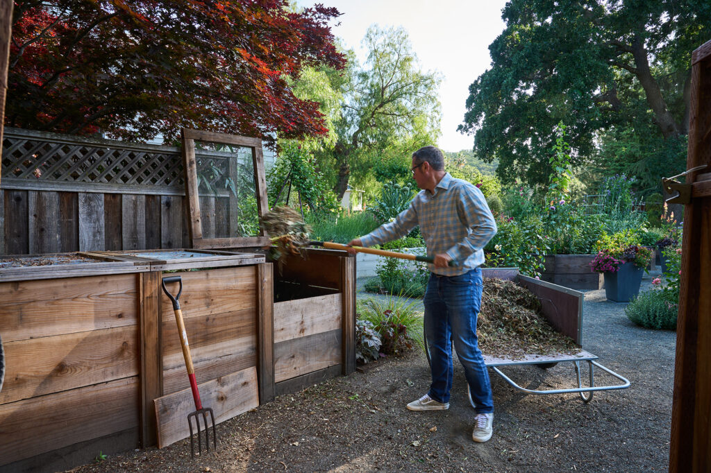Working at Pine House Edible Gardens Walnut Creek