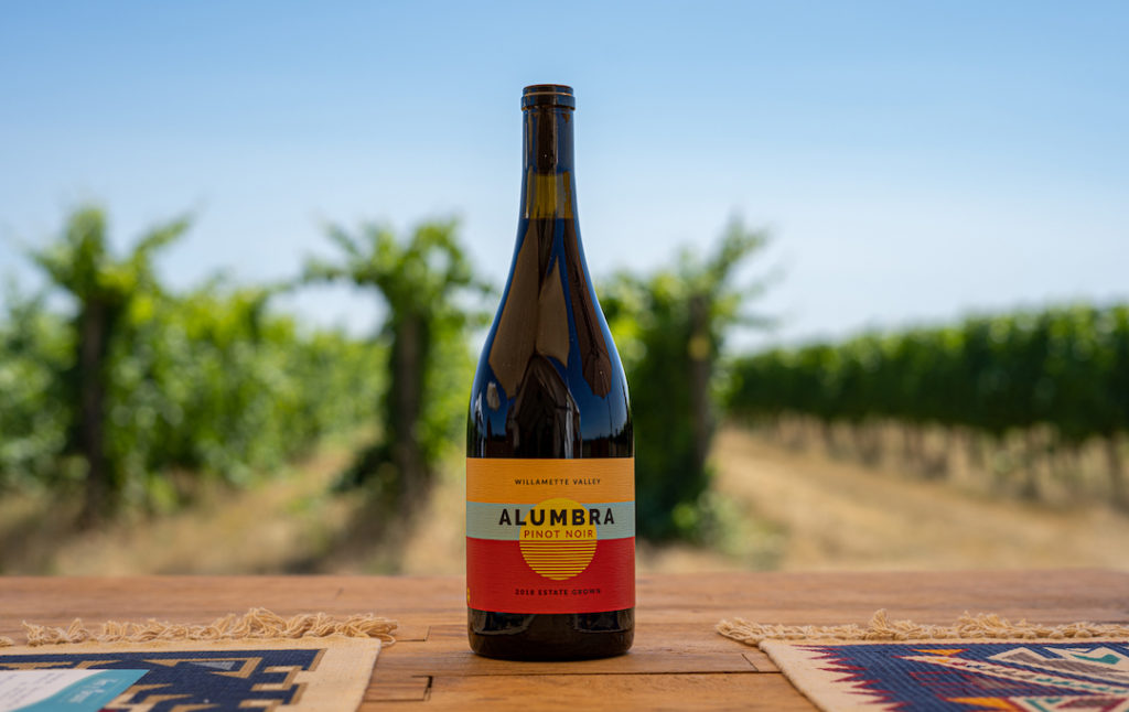 Alumbra pinot noir from Willamette Valley, Oregon