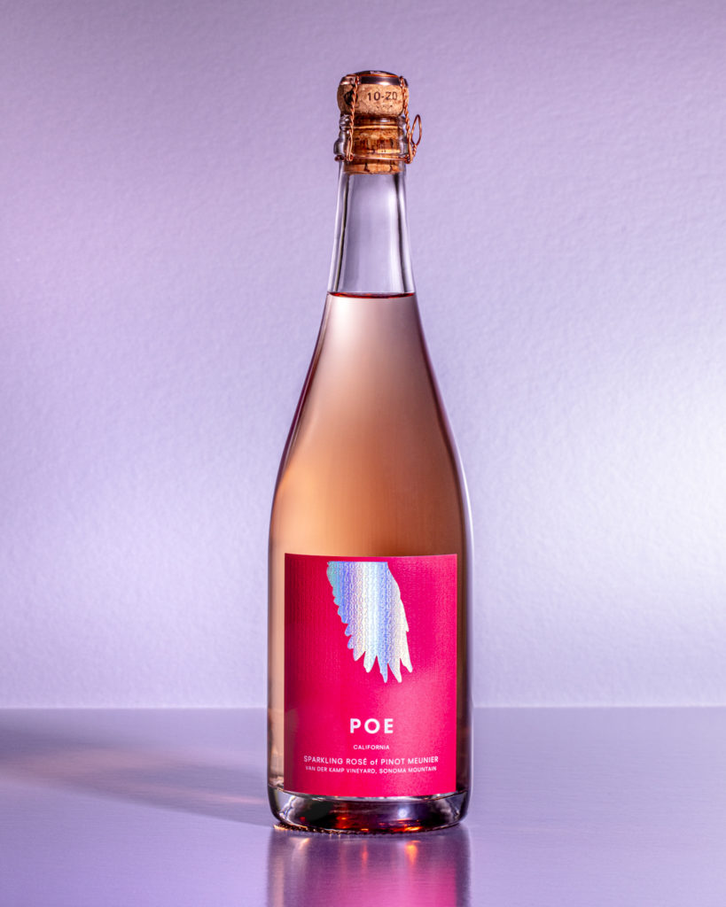 Poe sparkling rosé