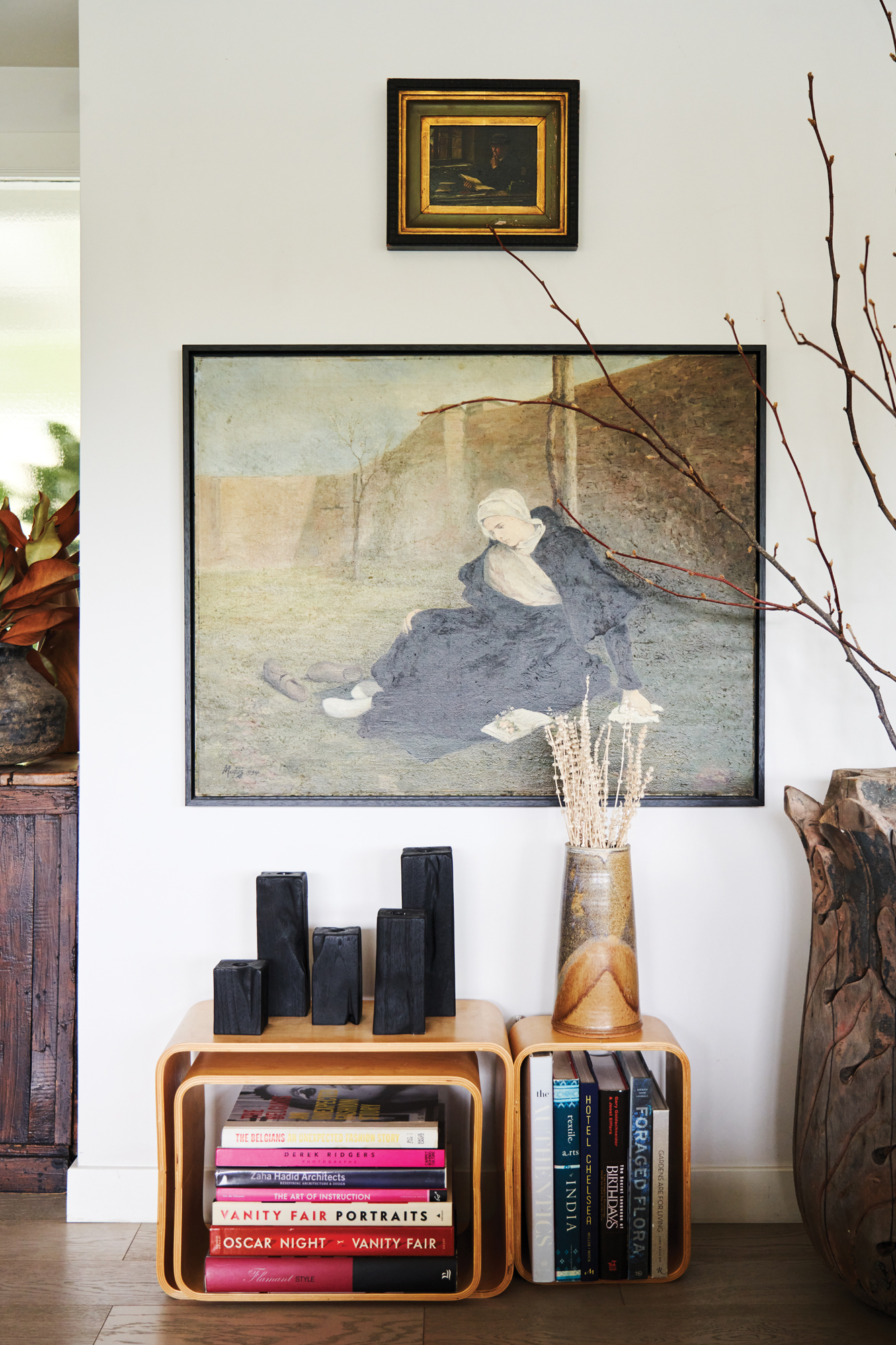 Vintage Details in Hilde and Reza Leiaghat's Home